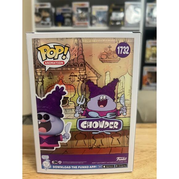 IN HAND EXCLUSIVE Chowder Funko Pop #1732 Animation Cartoon Network TV Show - Picture 3 of 6